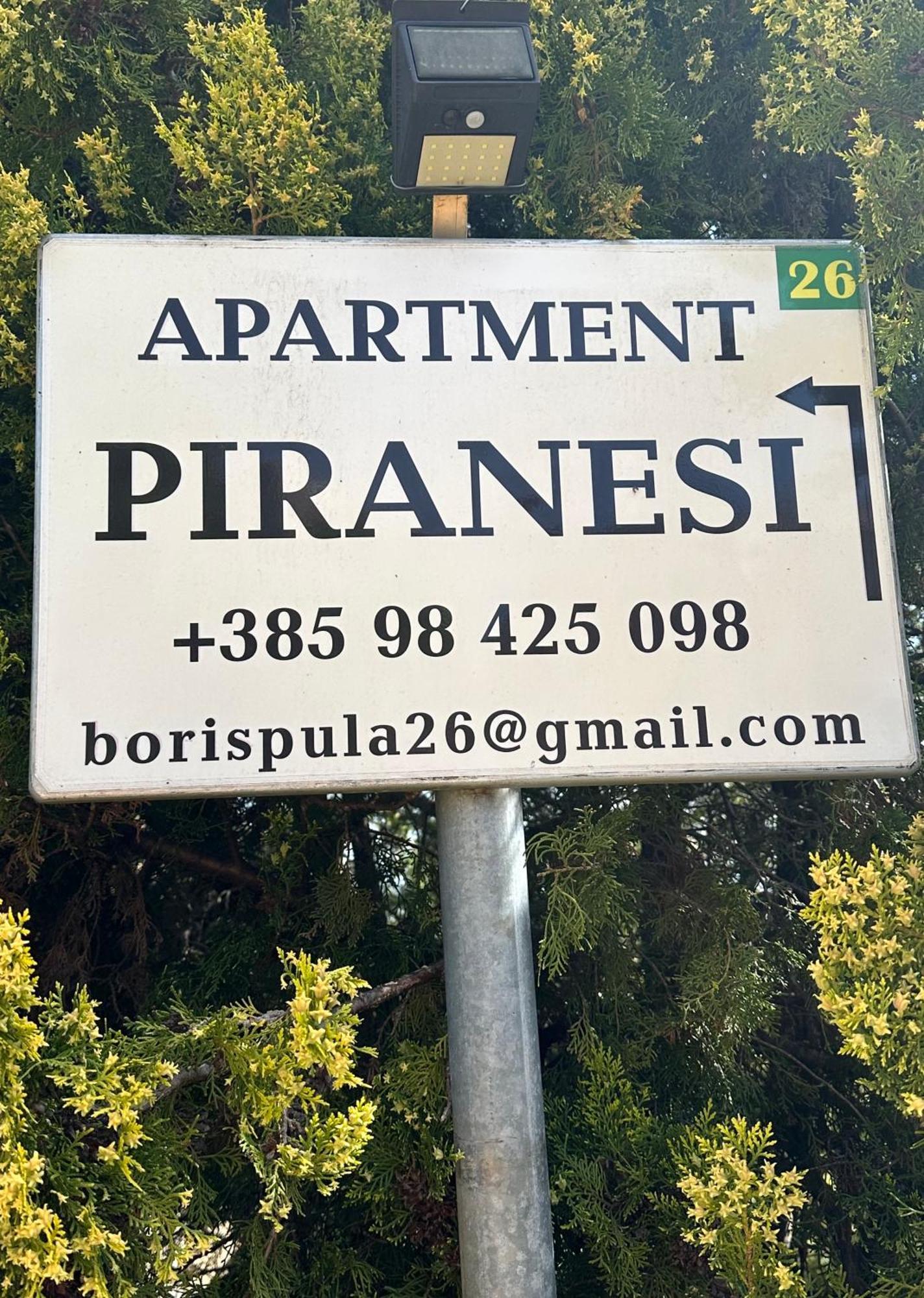 Apartment Piranesi With A Parking Space Póla Kültér fotó